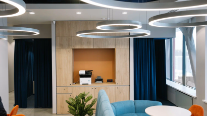 Проект офисного помещения и клиентского отделения компании «ГазпромБанк»